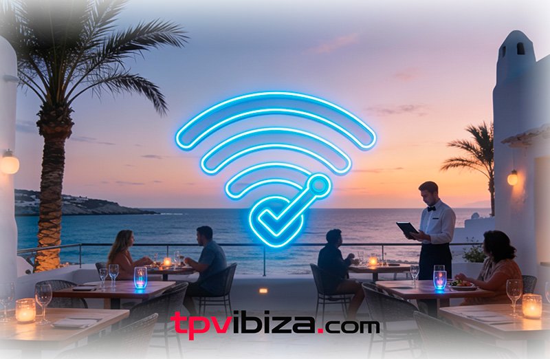 WiFi profesional para restaurantes en Ibiza - Cobertura total en terrazas y locales con red empresarial
